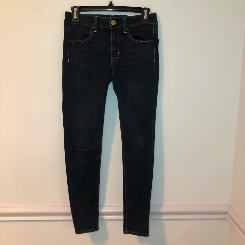 American Eagle Denim Super Stretch Jeggings Size 2